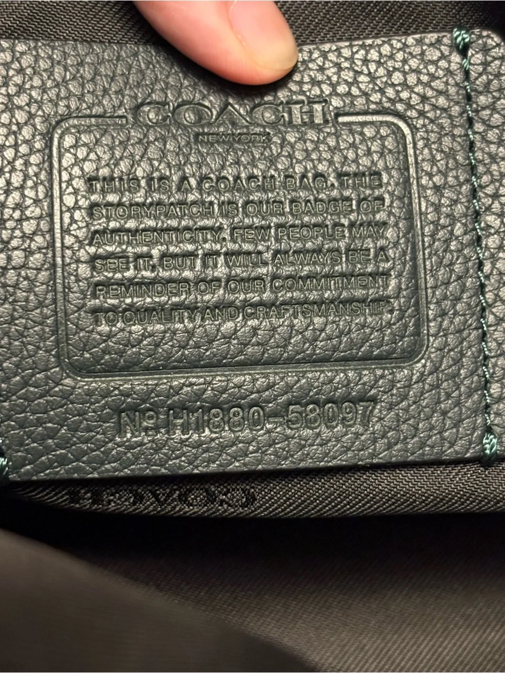 Coach Metropolitan Portfolio Bag